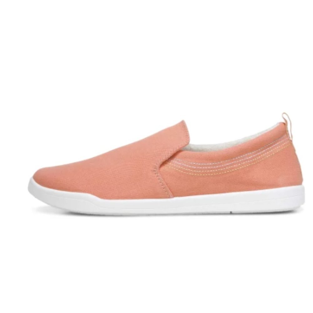 Women’s Vionic Marshall Canvas Slip On – Papaya (WIDE) - Picture 11 of 12
